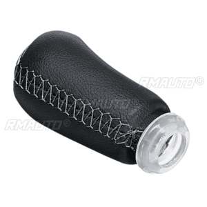 Poignée de levier de vitesses manuelle à 5 vitesses en cuir PU pour Renault Clio II III Megane II Scenic II Kangoo - Product Image 4