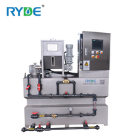 Sistema de Dosificación de Floculante Químico para Plantas de Tratamiento de Aguas Residuales Industriales con Bomba, Motor, PLC y Acero Inoxidable 304, 500-4000L/H