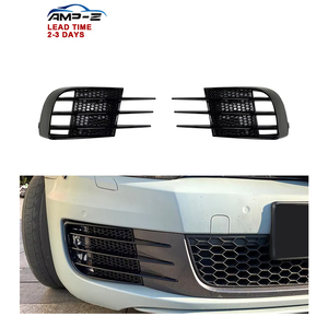 AMP-Z Golf 6 Matériel plastique ABS Pare-chocs avant Drapeau pour Volkswagen Golf MK6 <span class=keywords><strong>GTI</strong></span> GTD 2009-2012 - Product Image 1