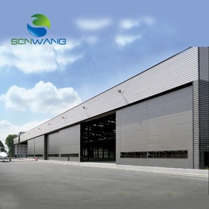 Bâtiment de structure <span class=keywords><strong>en</strong></span> acier Q355 haute résistance entrepôt <span class=keywords><strong>préfabriqué</strong></span> hangar de <span class=keywords><strong>garage</strong></span> hangar d'avion matériaux de construction de bureau - Product Image 4