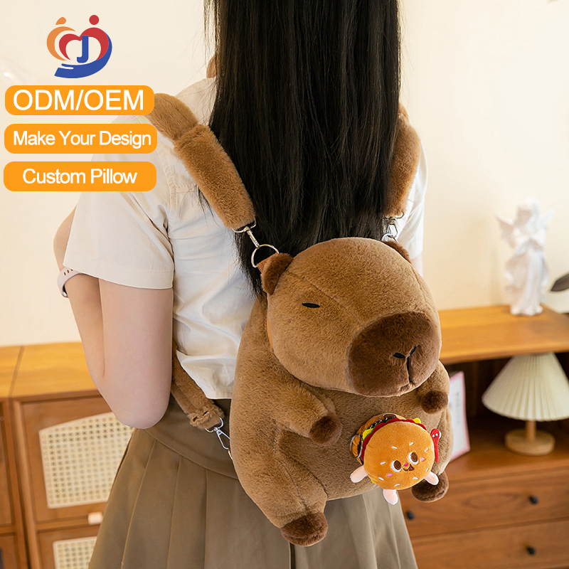 Cute Animal Plush Backpack Custom Plush