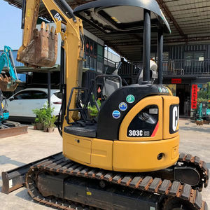 รถขุดตีนตะขาบมือสอง Caterpillar 303C รุ่นปี 2022 พร้อมใช้งาน (เกียร์ มอเตอร์ เครื่องยนต์ ปั๊ม แบริ่ง) รับประกัน 6 เดือน น้ำหนัก 3 ตัน - Product Image 2