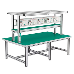 <span class=keywords><strong>Eida</strong></span> Industrial - Estanterías Apilables de Aluminio de 5 Niveles, Capacidad de 200 kg, para Taller, Producción DIY - Product Image 1