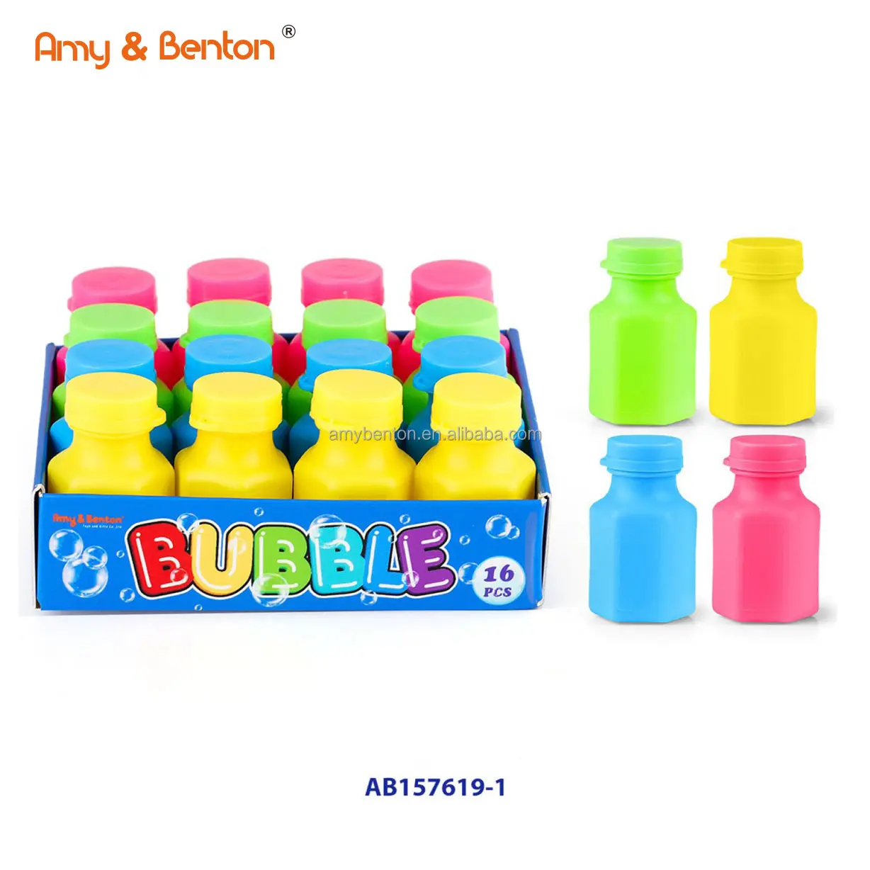 Mini Bubbles Wand Colorful Classical Bottles 0.6 oz Children Party Favors Bubble Toys Kids Outdoor Games Summer Toy Party Bubble