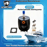 Pompe de direction hydraulique pour yacht HX-DB300HP, pompe simple, système spécial hors-bord, kit de direction marine, fabriqué par un fabricant professionnel