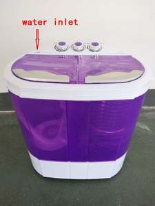 <span class=keywords><strong>Machine</strong></span> <span class=keywords><strong>à</strong></span> <span class=keywords><strong>Laver</strong></span> Mini Semi-Automatique Double Bac de 4 kg pour Ménage, Vente en Gros Usine - Product Image 2