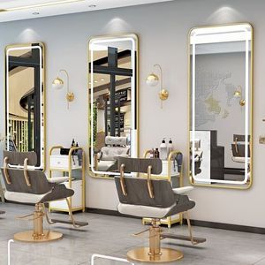 Espejo de Pared Inteligente con Retroiluminación LED para Peluquería K Barbering, Espejo de Cuerpo Entero para Salón de Belleza - Product Image 2