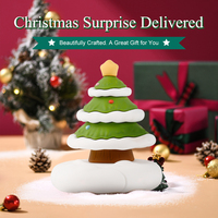 Support de téléphone universel Père Noël et Bonhomme de neige, décoration de bureau, support de téléphone portable mignon de dessin animé, cadeau de Noël en promotion