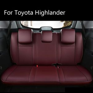 <span class=keywords><strong>Fundas</strong></span> <span class=keywords><strong>de</strong></span> Asiento <span class=keywords><strong>de</strong></span> Cuero Completas Personalizadas <span class=keywords><strong>de</strong></span> Fábrica <span class=keywords><strong>para</strong></span> 7 <span class=keywords><strong>Asientos</strong></span> <span class=keywords><strong>para</strong></span> Toyota Highlander LE XLE SE 2008-2025 - Product Image 3