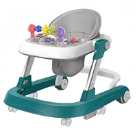 Marche-bébé circulaire pliable en plastique multifonctionnel pratique avec lumière, directement de l'usine