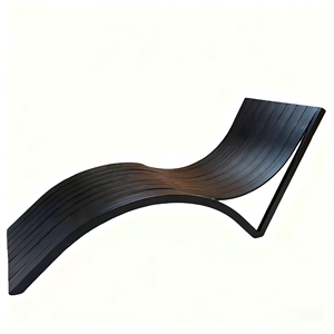 Lit de Jardin Moderne de Luxe Personnalisé de Haute Qualité pour Piscine Extérieure, en Aluminium Durable et Imperméable, pour Patio et Cabane de Plage - Product Image 6