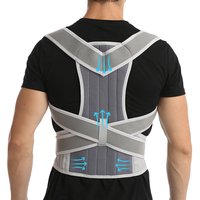 CONRIDA Ceinture de taille ergonomique Correcteur de posture confortable Logo personnalisé Soutien du dos en néoprène pour hommes femmes Protection contre la douleur