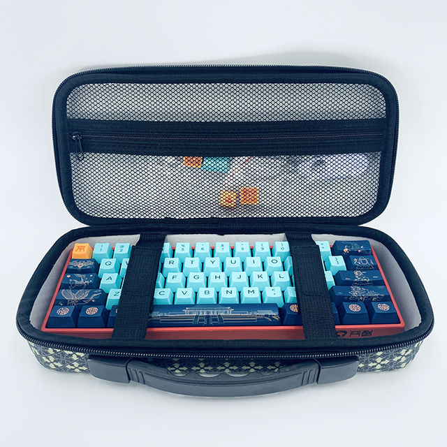 Custom Hard Shell EVA Foam Molded Bag Keyboard Carry Storage Bag&Box with Foam Insert