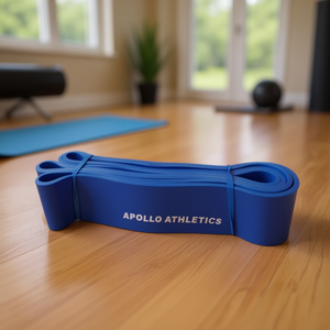Fascia di resistenza Apollo Athletics Pull Assist Band in lattice resistente da 70 libbre per stretching e allenamento della forza - Product Image 2
