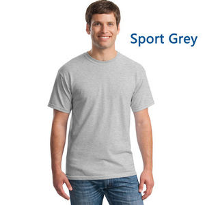 T-shirt en coton uni à col rond, sans quantité minimale de commande, personnalisable, vierge, vente en gros, prix abordable, t-shirt d'été - Product Image 3