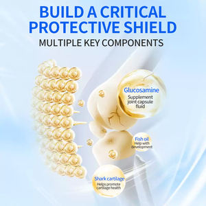 プライベートブランド 高タンパク質 ペットヘルスケア グルコサミン＆コンドロイチン 関節サポート 犬用ソフトチュアブルパウダー入り ベストセラー - Product Image 4