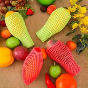 Filet <span class=keywords><strong>en</strong></span> <span class=keywords><strong>mousse</strong></span> EPE jetable, élastique, protecteur, pour l'emballage, 15x20, Malla Polietileno Frutas - Product Image 1