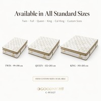 Colchón en Caja OEM ODM, Espuma Viscoelástica CertiPUR-US, Resortes Encapsulados, Tamaño Personalizado, Enrollable, Fabricante Mayorista