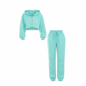 Conjunto Deportivo para Mujer al por Mayor, Ropa Deportiva de Alta Calidad, Sudadera con Capucha y Pantalones a la Moda para Entrenamiento, Running y Viajes, para Gimnasio - Product Image 1