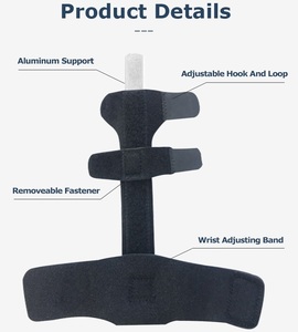Attelle de doigt respirante stabilisatrice pour la protection du pouce, soulagement de la tendinite, de l'arthrite, des entorses et des fractures, soutien pour la récupération - Product Image 4