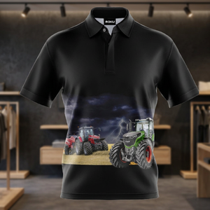 Wholesale Custom Sublimation Printing Solid Pattern Polyester/Cotton Quick Dry Short Sleeve Men's High Quality Sportswear <b>Shirts</b> - Product Image 3