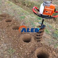 Machine à creuser des trous à bas prix, machine manuelle à creuser des trous pour la plantation d'arbres, machine à creuser des trous en promotion