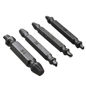 <span class=keywords><strong>Set</strong></span> di 4 pezzi guida per estrattore di vite danneggiato con bullone rotto - Product Image 3
