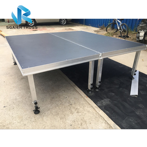 Plataforma de Escenario Portátil de Aluminio para Bodas, Escenario Desplegable al por Mayor - Product Image 6