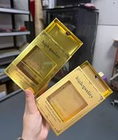 Boîtes coulissantes personnalisées en carton vert sauge avec gaufrage, doublure en aluminium, matériaux recyclés, logo, pour petits articles et bougies