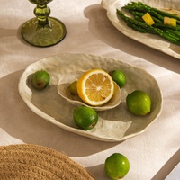 Assiette de style japonais en céramique fabriquée à la main Vaisselle de fête non toxique Bol de riz au design de poisson rustique vintage