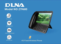Téléphone Fixe Sans Fil Tablette Intelligente Android 11, Téléphone 8 Pouces 4G/16G, Combiné Support Appel Vidéo