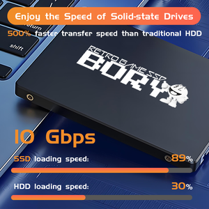 Factory Direct Sell 2.5inch SATA3 SSDs BORY Super Fast Gaming Internal Solid State Drive with USB High-Speed Hard Drives - Product Image 5