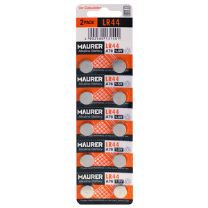 Pile bouton au lithium LR44 (blister de 10 piles) - Product Image 2