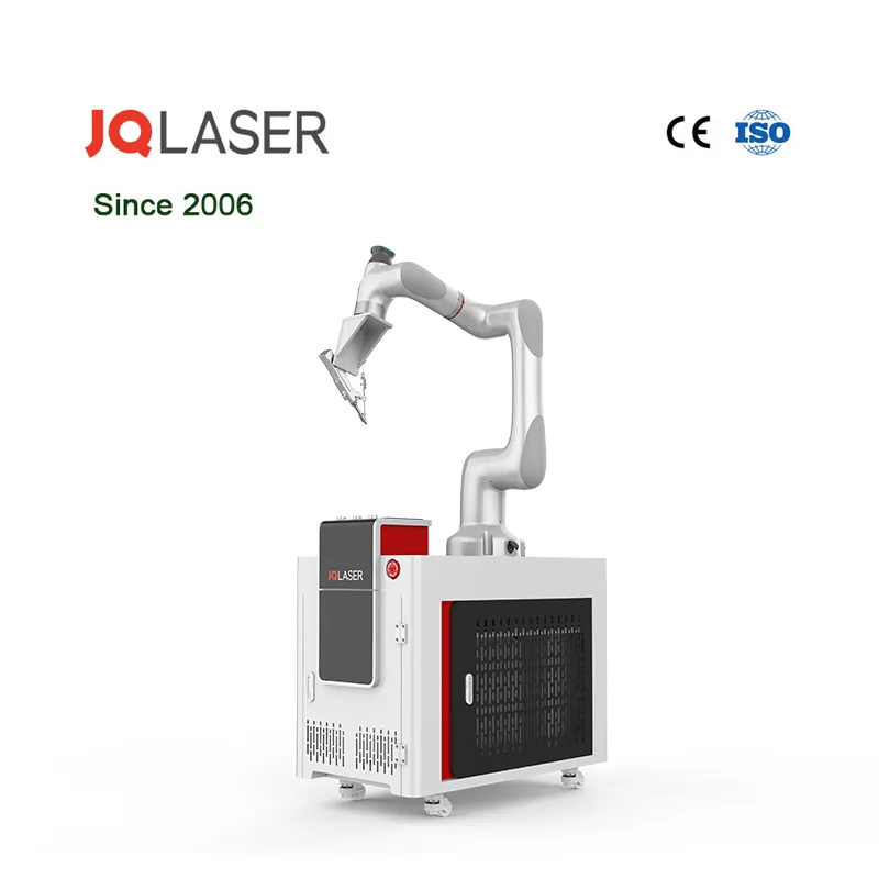 Jq 1000W 1500W 2000W Laser Lasmachine Automatische 6 Assen Robot Lazer Lasmachine Voor Aluminium Roestvrij