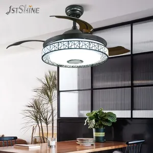 Fan With Lamp 1stshine Ceiling Fan Light 42 Inch Modern Invisible Ceiling Fan Light With Hidden Blades