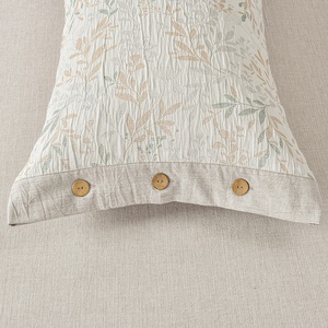 <span class=keywords><strong>Lenzuola</strong></span> King Size Moderne in Cotone Naturale 300TC, Tinto in Filo, Ecologiche, Marrone Chiaro, Morbidissime, per Tutte le Stagioni, Elegante Biancheria da Letto - Product Image 6