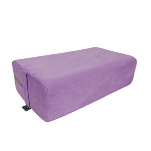Coussin de yoga rectangulaire violet en EVA pour le yoga, la remise en forme et le remodelage corporel - Product Image 1