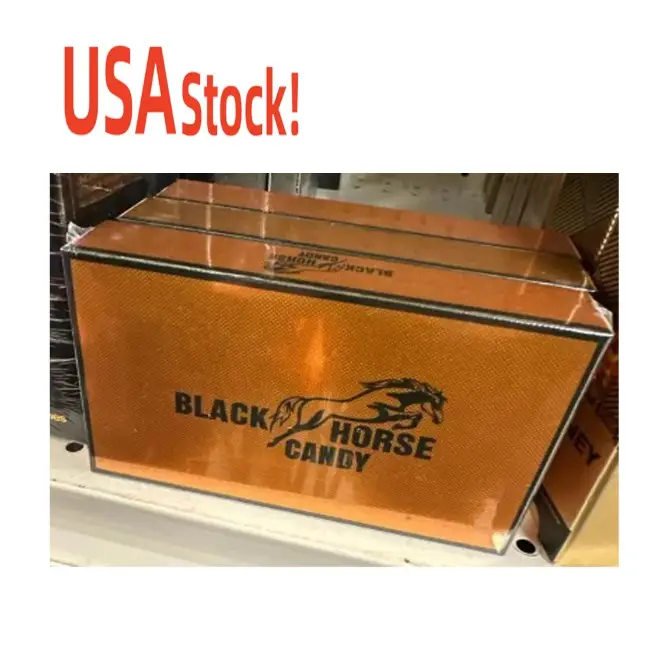 USA stock !!!Hot Sale black horse candy Seal Pure Aluminum Foil Sachets Sexual Enhancement for black horse honey