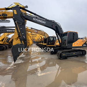 รถขุดฮุนได รุ่น 220-9S พร้อมบุ้งกี๋ขุดดิน อุปกรณ์ก่อสร้างมือสอง - Product Image 3