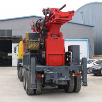 Prix d'usine, personnalisable, foreuse à eau montée sur camion de 100m à 600m avec compresseur d'air, foreuse hydraulique