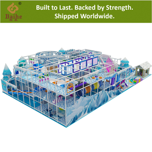 Baihe ชุดรูปแบบยุคน้ำแข็งสำหรับเด็กพื้นที่ผจญภัยศูนย์สนามเด็กเล่นในร่มอุปกรณ์สำหรับขาย - Product Image 4