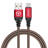 Tressé Câble USB Type C Pour Téléphone Portable USB Câble De Chargement