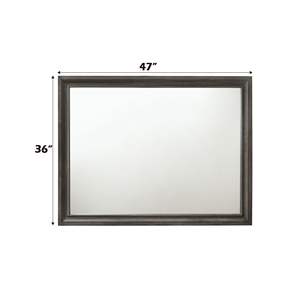 Espejo Hexagonal Naima de Lujo Db, Acabado Gris, Espejo Decorativo Moderno para Sala de Estar, Baño, Dormitorio, Decoración del Hogar - Product Image 6