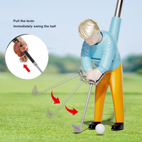 Cadeaux créatifs Ensemble de mini clubs de golf pour enfants Sports d'intérieur Loisirs Jeux interactifs pour parents et enfants Jouets pour enfants