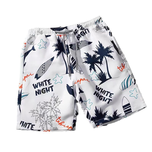 Pantalones de playa holgados de verano para <span class=keywords><strong>hombre</strong></span>, pantalones cortos de flores coreanos informales de secado rápido XS Plus, pantalones grandes de marca de moda media para parejas - Product Image 3