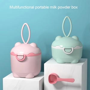 Boîte de rangement portable pour collations d'enfants, distributeur de nourriture, conteneur de <span class=keywords><strong>lait</strong></span> en poudre pour bébé à <span class=keywords><strong>3</strong></span> niveaux, vente chaude - Product Image 4