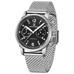Reloj Jam Pagani Design PD1708 para Hombre, con Movimiento VK64, Cristal de Zafiro, Acero Inoxidable, Resistente al Agua - Product Image 1