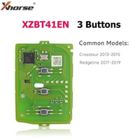 XHORSE Versi Bahasa Inggris XZBT40EN-XZBT44EN Konektor Tombol Buatan China Tidak Perlu Pemrograman