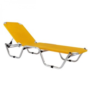 Chaise longue 5 positions en aluminium, transat <span class=keywords><strong>de</strong></span> <span class=keywords><strong>jardin</strong></span> réglable, balançoire <span class=keywords><strong>de</strong></span> véranda, chaise inclinable <span class=keywords><strong>de</strong></span> piscine, légère, pour plage, cour, hôtel, villa - Product Image 2