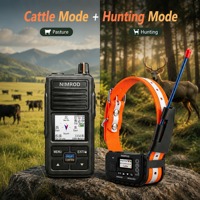 Dispositif de positionnement du bétail pour la chasse avec radio IP68, collier GPS résistant à l'usure pour la chasse en plein air